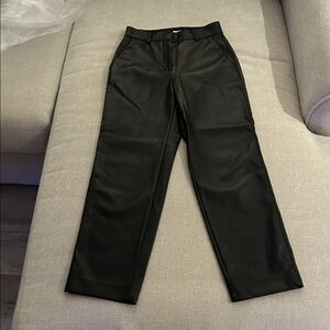 Aritzia Command Vegan Leather Pants